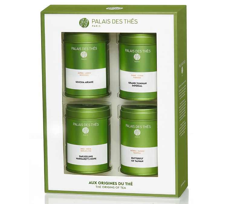 Teegeschenkset 4 Ursprünge des Tees – 30 bis 50 g – PALAIS DES THÉS