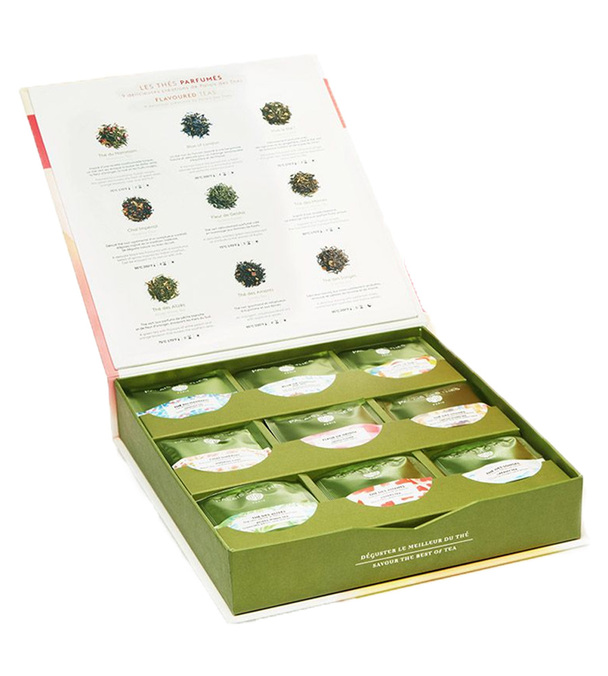 Coffret Mousselines Les Thés Parfumés - 9 x 5 - PALAIS DES THÉS
