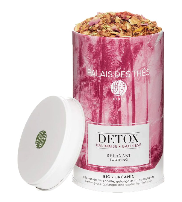 Caja de Infusión Detox Balinesa Bio - A Granel 110g - PALACIO DE TÉS