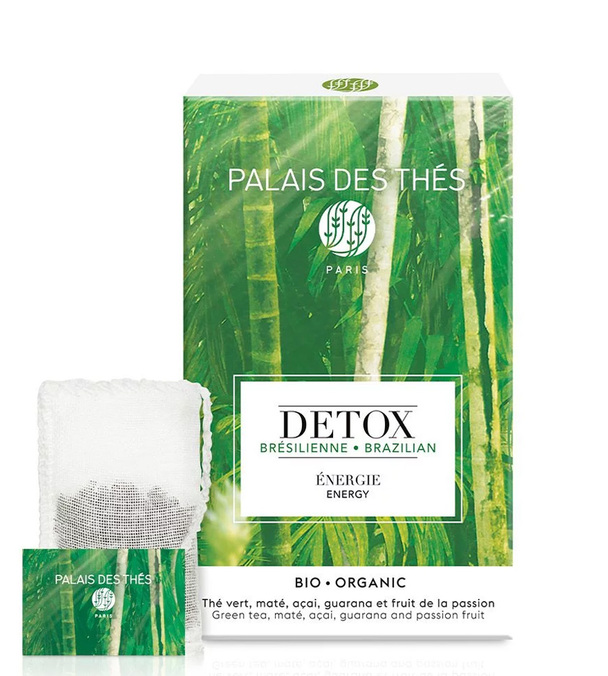 Brazilijos Biologinė Detox Arbata - 20 pakelių - PALAIS DES THÉS