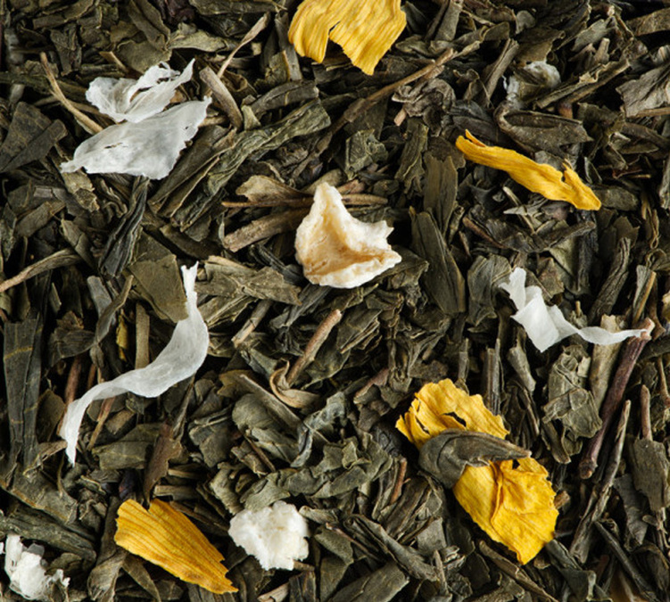 Green Tea Pretty Heart - Loose 100 g - DAMMANN FRÈRES