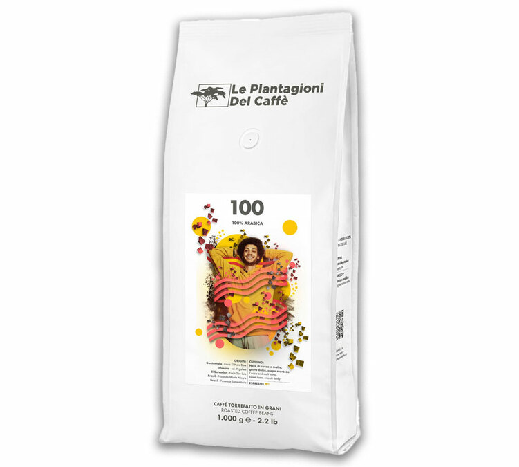 1 kg - Café en Grano - 100 - LE PIANTAGIONI DEL CAFFÈ