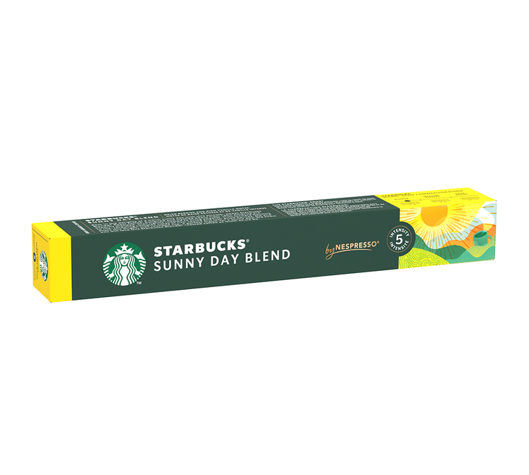 10 Kapslar kompatibla med Nespresso* Original Sunny Day Blend - STARBUCKS