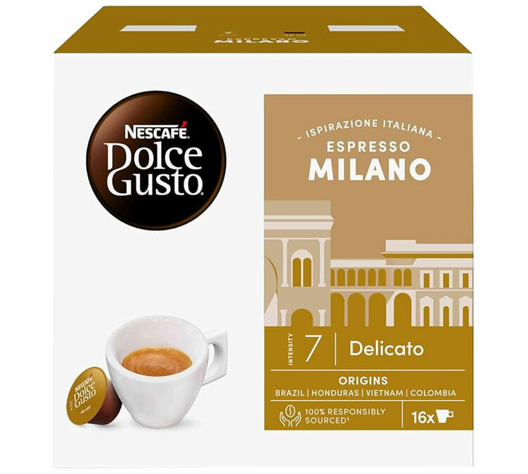 16 capsules Milano - Nescafé* DOLCE GUSTO*