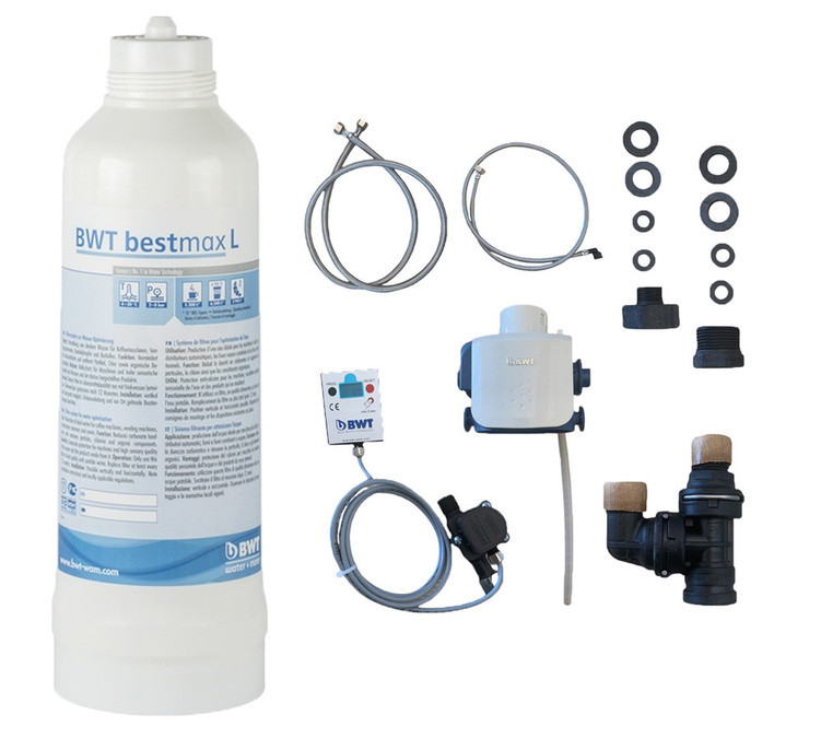 Cartuccia filtrante Bestmax L + Kit installazione FLEX - BWT WATER + MORE