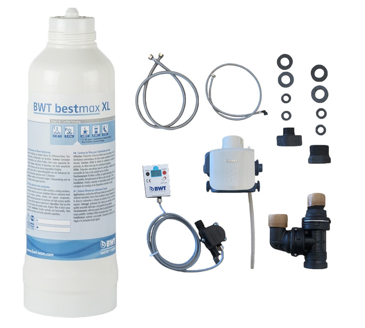 Wkład filtrujący Bestmax XL + Zestaw instalacyjny FLEX - BWT WATER + MORE