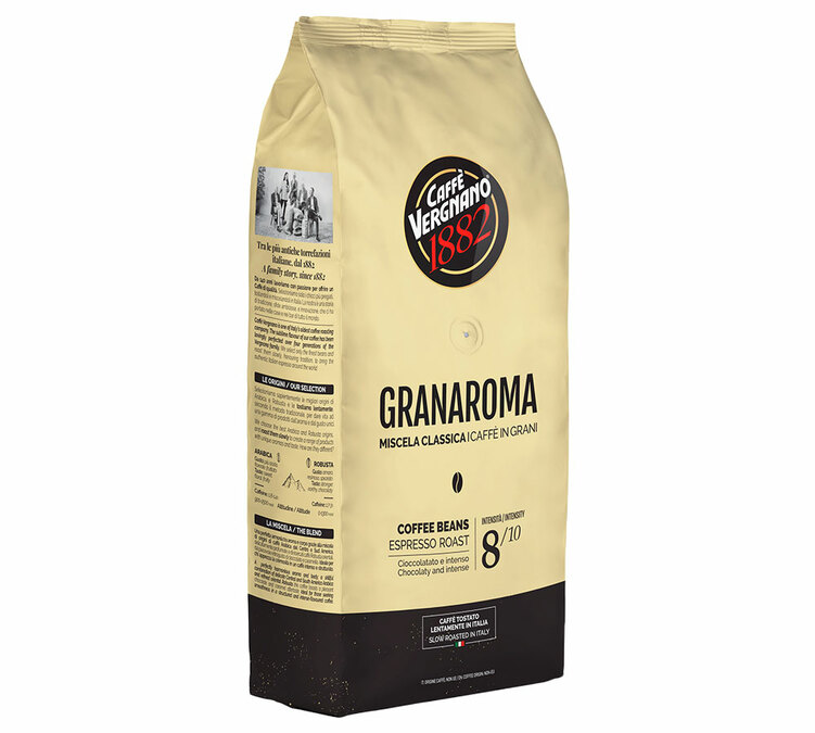 1 Kg Kafa u Zrnu za Profesionalce Gran Aroma - Caffé Vergnano