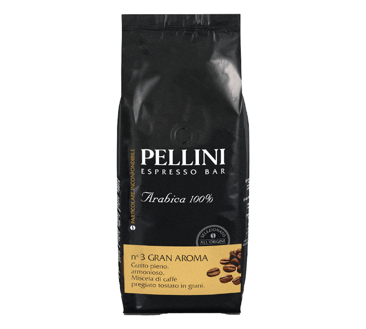 1 Kg Café en grano para profesionales Gran Aroma nº 3 - Pellini