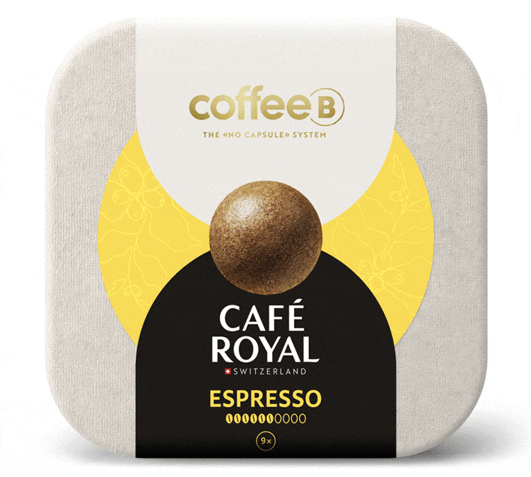 9 Μπάλες καφέ Espresso συμβατές CoffeeB - CAFÉ ROYAL