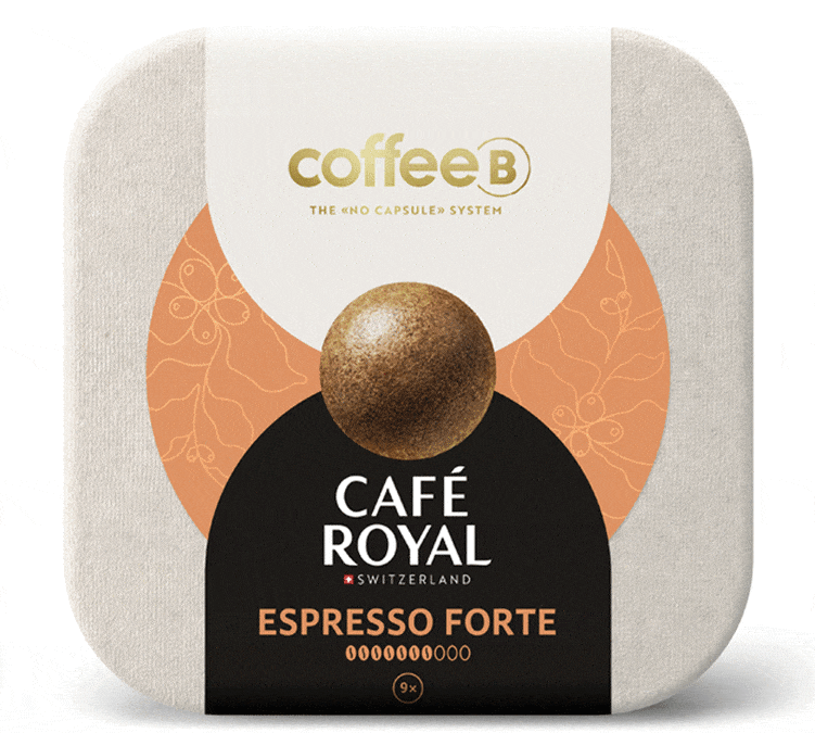 9 Kaffekapslar - Espresso Forte - CAFÉ ROYAL