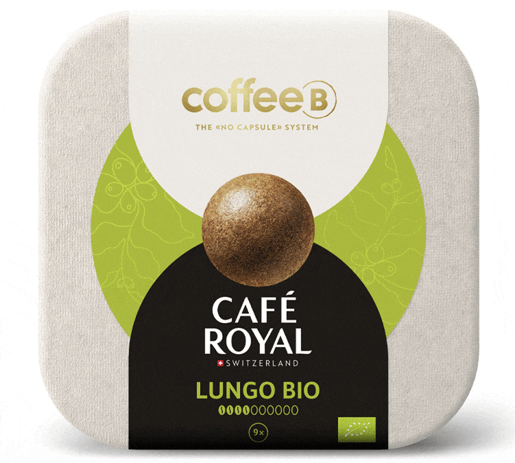 9 Bolas de Café Lungo Biológicas Compatíveis CoffeeB - CAFÉ ROYAL
