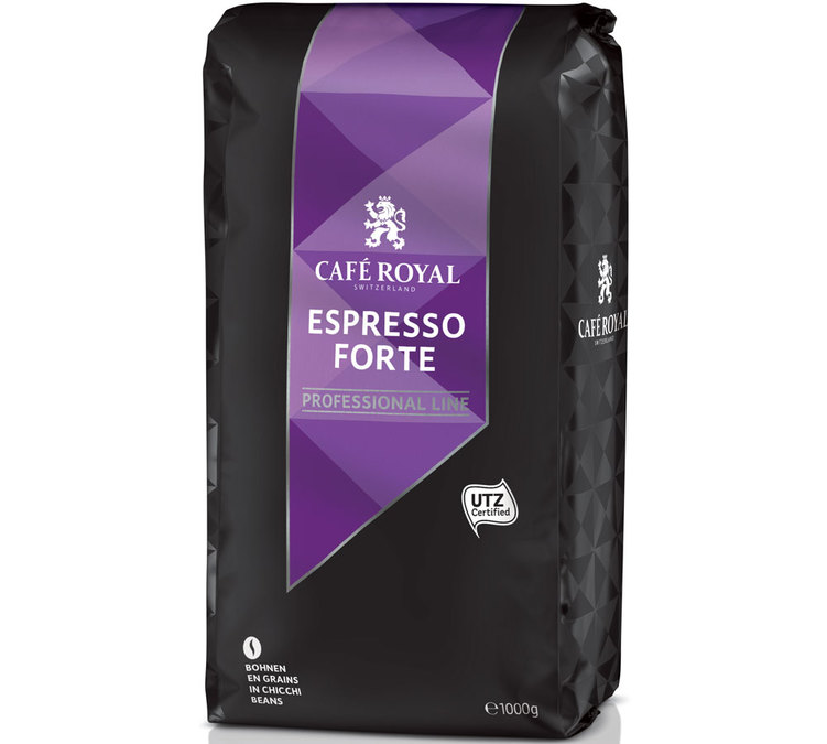 1 Kg Kawy w ziarnach dla profesjonalistów Espresso Mocna - Cafe Royal