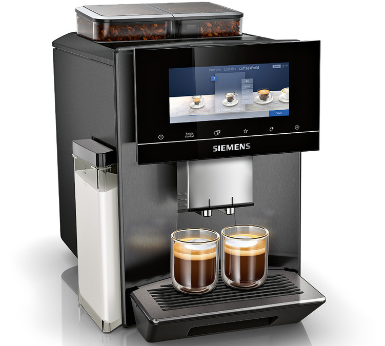 Siemens EQ.900 TQ907R05 Juodos Nerūdijančio Plieno Espresso Malūnas