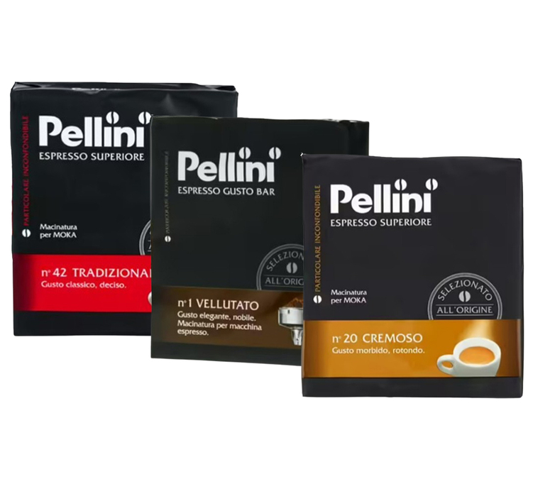 3 x 500 g - Jauhettu kahvi - Löytöpaketti - PELLINI