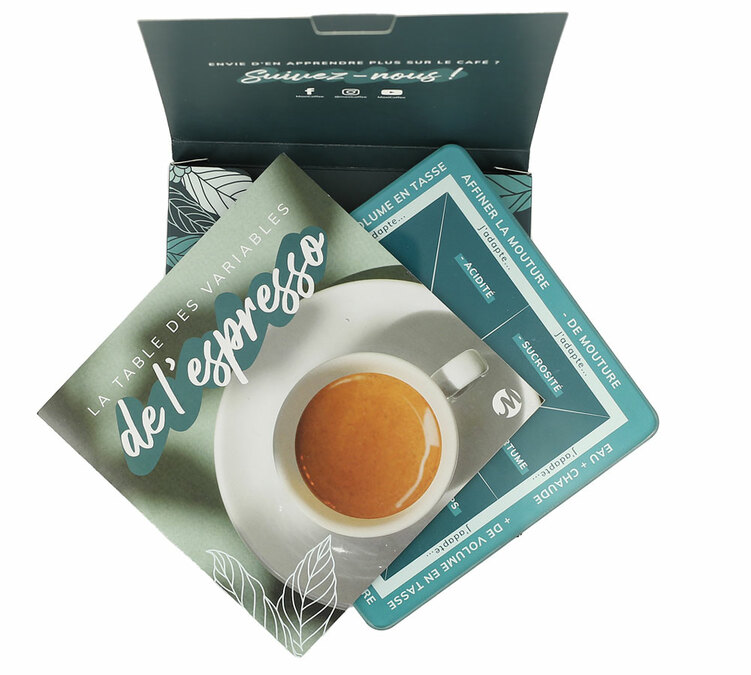 Table des variables de l'espresso