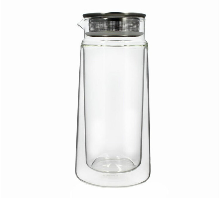 Carafe OGO Living Viktor double paroi avec couvercle infuseur 650ml 