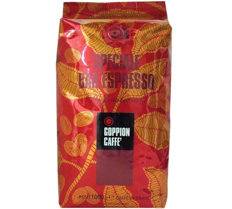 1 Kg Whole Bean Coffee for Professionals Special Bar Espresso - Goppion Caffè