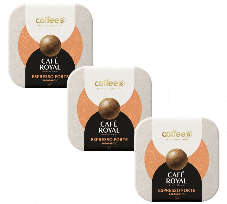 27 Espresso Forte Kaffekapsler - CAFÉ ROYAL