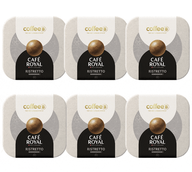 54 Куглице Кафе Ристрето Компатибилно са CoffeeB - CAFÉ ROYAL