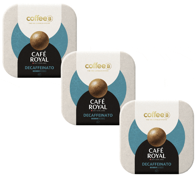 27 Koffeinfria kaffekulor kompatibla med CoffeeB - CAFÉ ROYAL