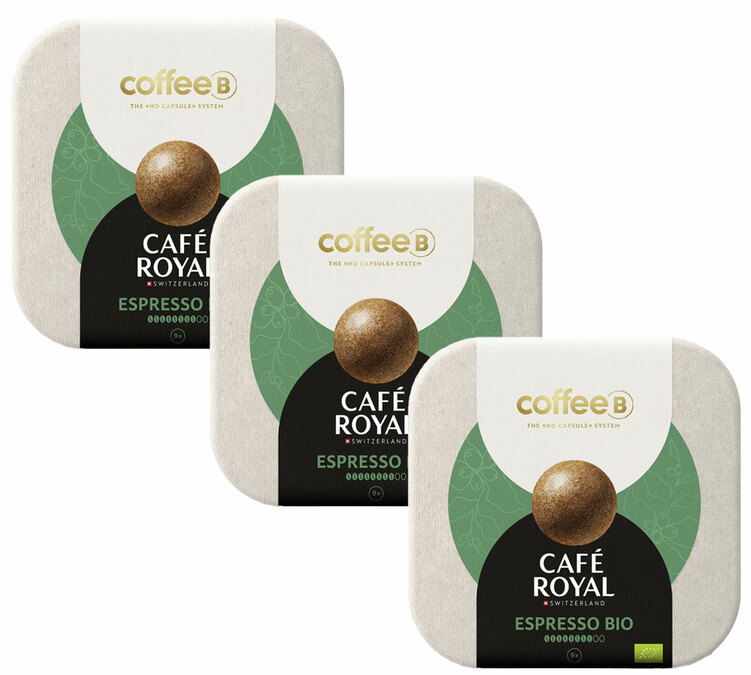 27 Ekologiškos espreso kavos kapsulės suderinamos su CoffeeB - CAFÉ ROYAL