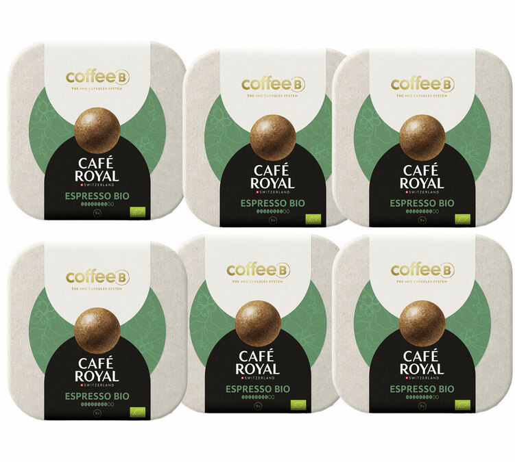 54 Bio kapsule za espreso kafu kompatibilne sa CoffeeB - CAFÉ ROYAL