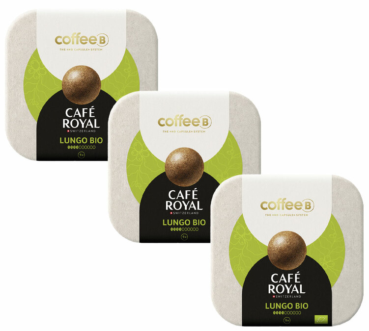 27 Био куглице кафе Лунго компатибилне са CoffeeB - CAFÉ ROYAL