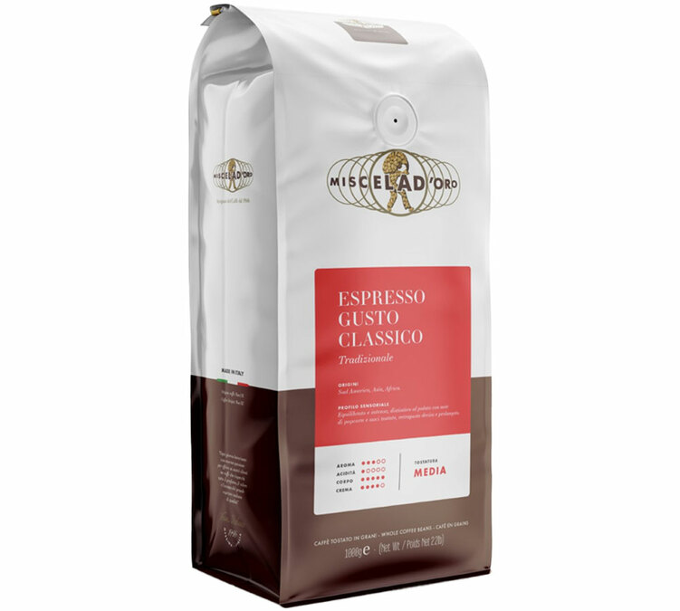 1 Kg Koffiebonen voor Professionals Gusto Classico - Miscela D'Oro