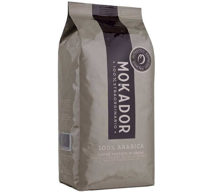 1 Kg Hele kaffebønner for profesjonelle 100% Arabica - Mokador Castellari