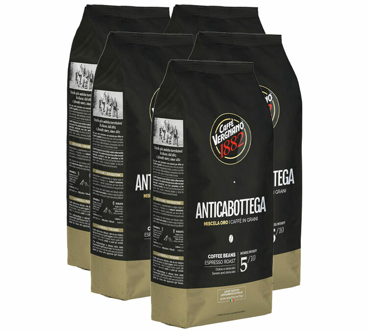 5 Kg Kaffebønner for Profesjonelle Antica Bottega - CAFFÈ VERGNANO
