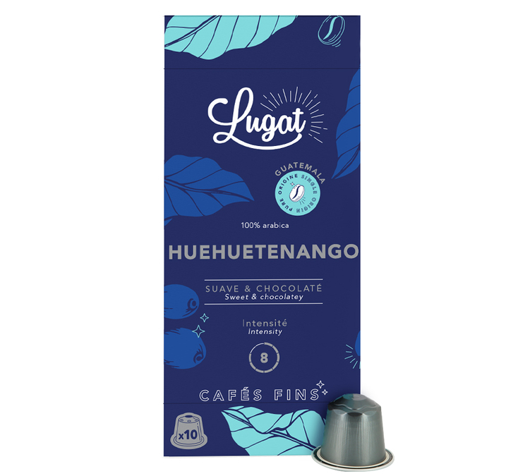 10 Компатибилних Капсула за Nespresso* Original Huehuetenango - LUGAT