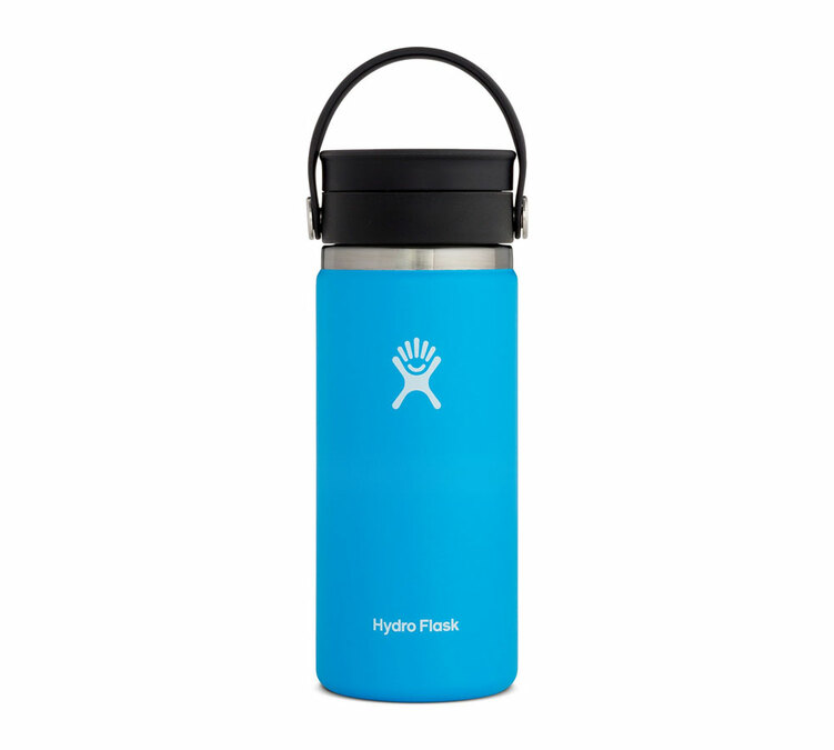 Isolert flaske med bred munn og Flex Sip-lokk - Stillehavet 47 cl - Hydro Flask
