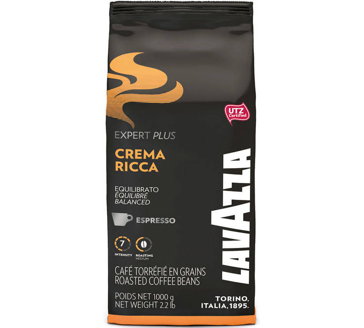 1 Kg kavos pupelių profesionalams su turtinga krema - Lavazza