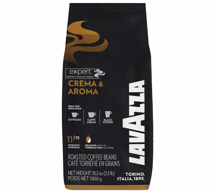 1 Kg kokonaisia kahvipapuja ammattilaisille Crema & Aroma - Lavazza