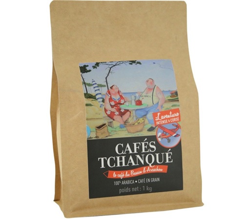 1 Kg de Café em Grão para Profissionais L'Aventure - Cafés Tchanqués