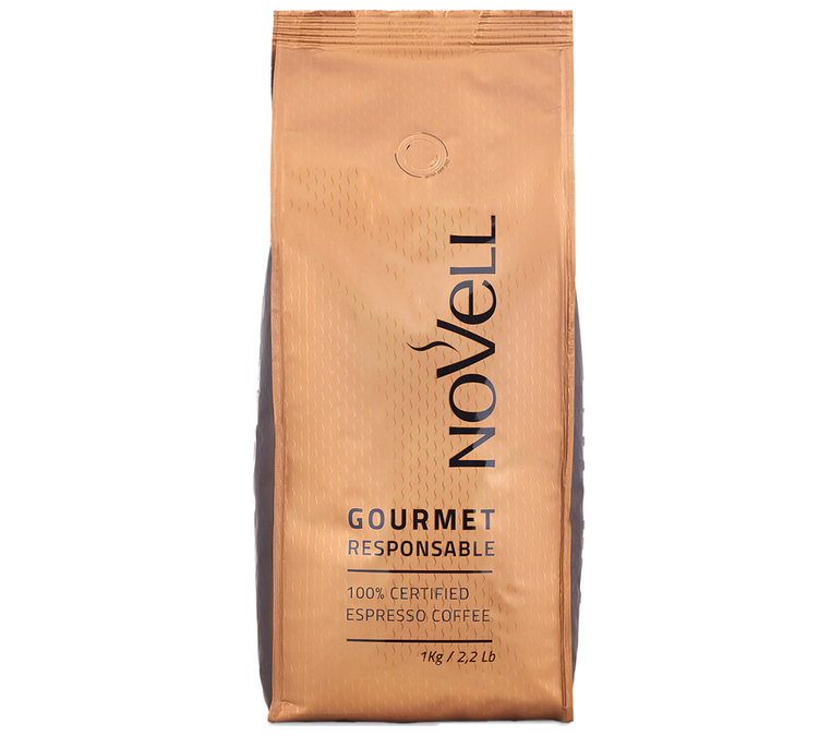 1 Kg Gourmet Odgovorna Kava u Zrnu za Profesionalce - Novell