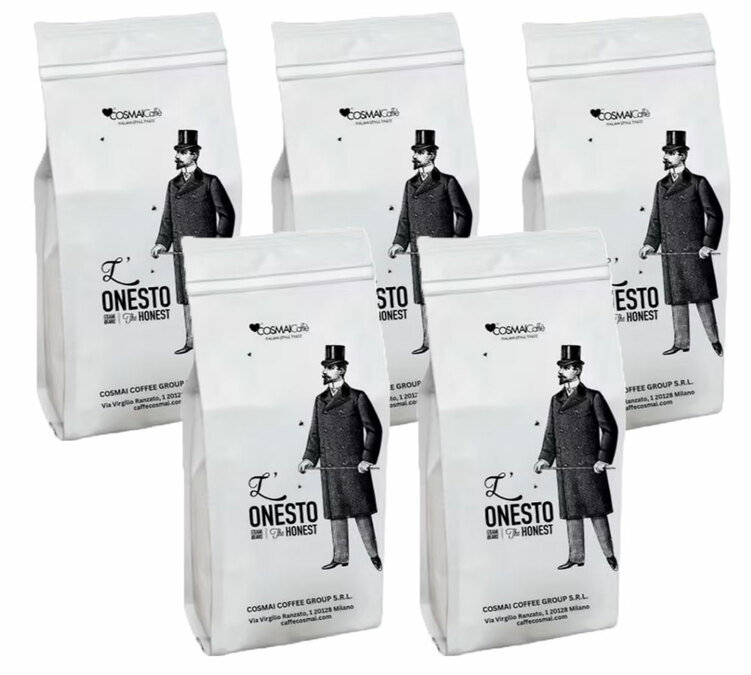 5 Kg Kokonaisia Kahvipapuja Ammattilaisille The Honest - Cosmai Caffee