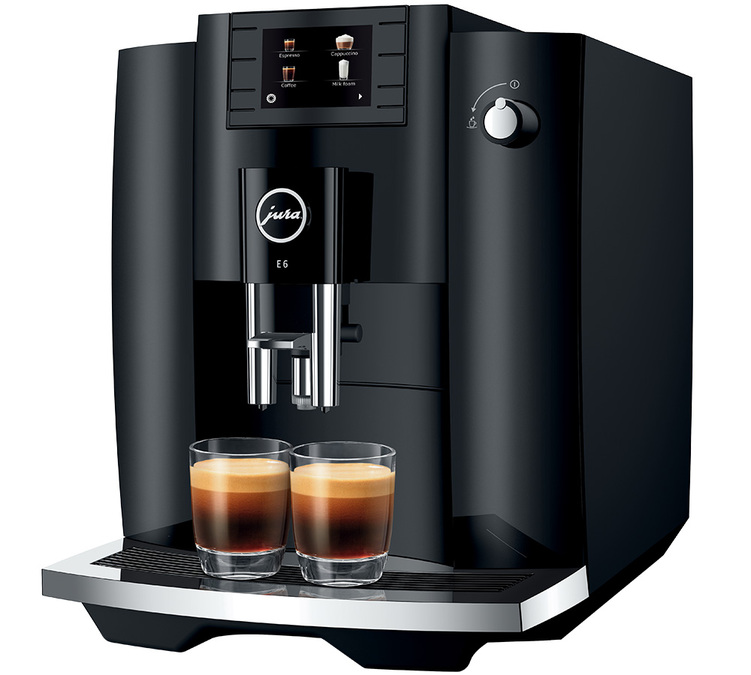 Expresso Broyeur JURA E6 Piano Black EC 