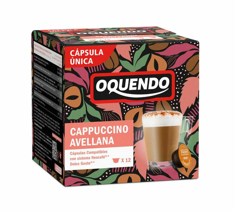 12 kapsułek kompatybilnych z Nescafé* Dolce Gusto* Cappuccino Laskowy – OQUENDO
