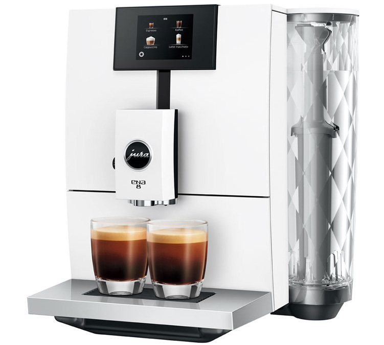 Espressokvern JURA ENA 8 Full Nordic White Touch Screen