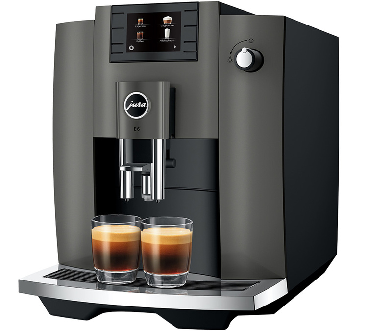 Expresso Broyeur  JURA E6 Dark Inox EC 