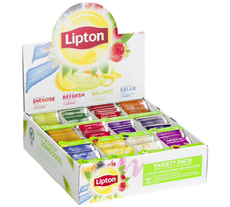 Paket Čajeva i Infuzija u Poklonu - 180 vrećica - LIPTON