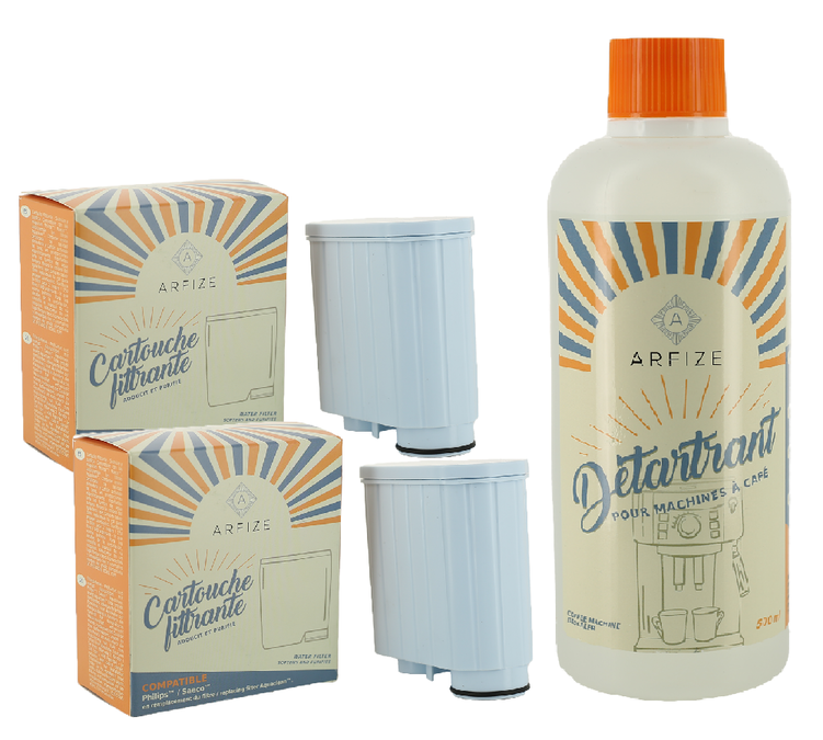 Kit di manutenzione ARFIZE compatibile con macchine da caffè Philips / Saeco (Aquaclean)