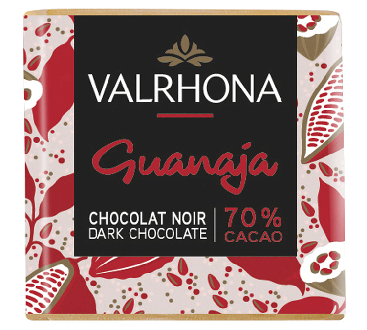 Квадратчета Тъмен Шоколад Гуанаха - 1000 г - VALRHONA