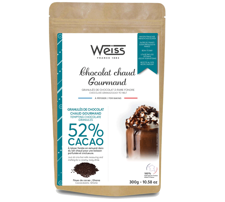 Hot Chocolate Sachet - Bulk 300 g - MAISON WEISS