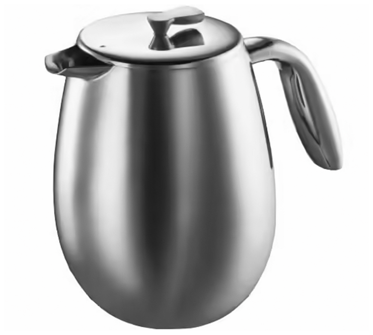 Columbia prancūziška spauda nerūdijančio plieno dvigubomis sienelėmis - 12 puodelių / 1.5L - BODUM