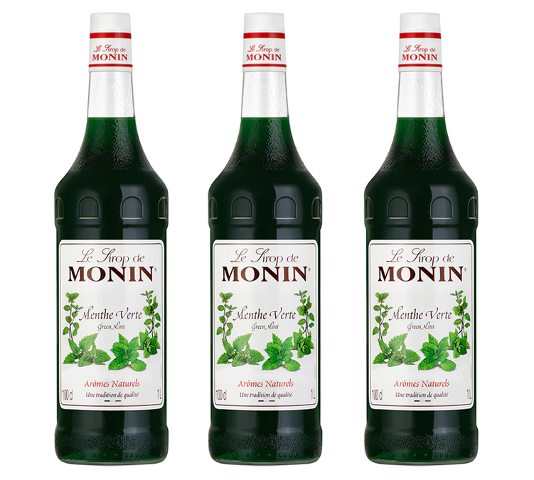 3 x Profesionalni sirup od mente 1L - MONIN