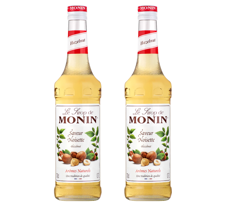 Sciroppo Monin - Nocciola - confezione da 2 x 70cl