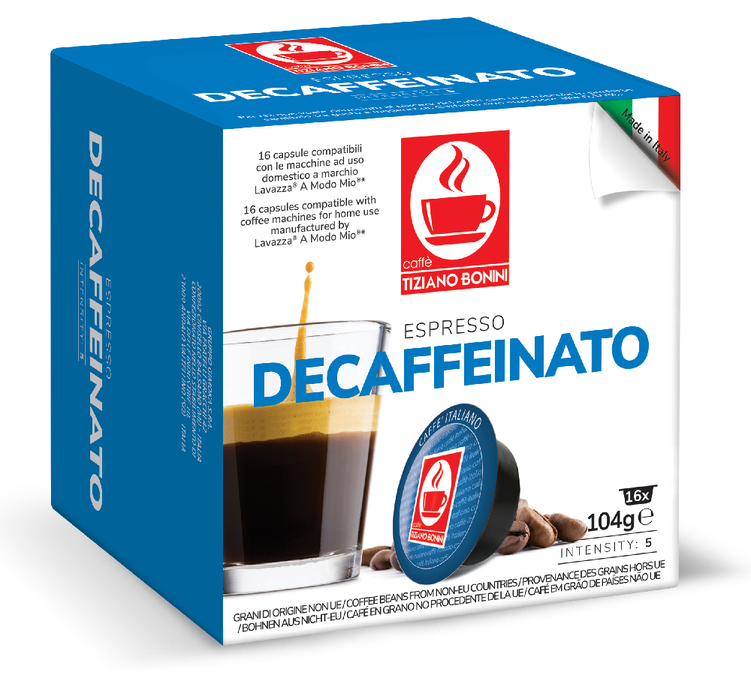 16 Компатибилне Капсуле A Modo Mio Без Кофеина - CAFFE BONINI