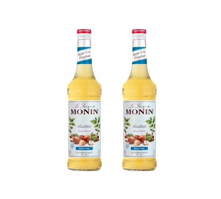 Σιρόπι Monin - Άγλυκο φουντούκι - Σετ 2 x 70cl